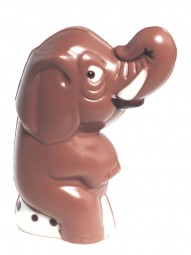 Form für Schokolade: Elefant, 11 cm