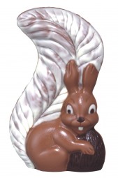 Form für Schokolade: Eichhörnchen, 15 cm