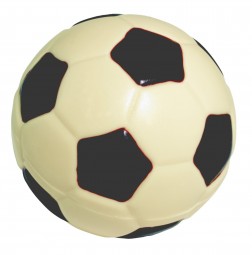 Form für Schokolade: Fußball, 7 cm