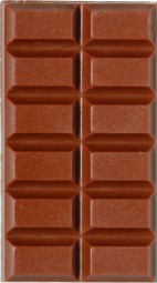 Form für Schokolade: Tafelware, 50 g, Relief, 3 St.