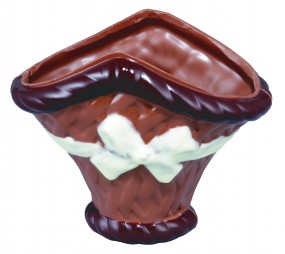 Form für Schokolade: Biedermeierkorb, 7 cm