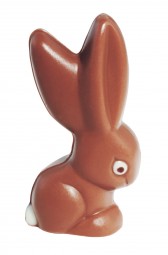 Form für Schokolade: Hase, 2 St. á 9 cm