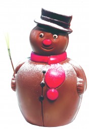 Form für Schokolade: Schneemann, 15 cm