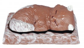 Form für Schokolade: Katze zum Füllen, 18,5 x 14,5 cm