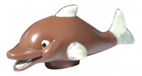 Form für Schokolade: Delphin, 9 cm hoch