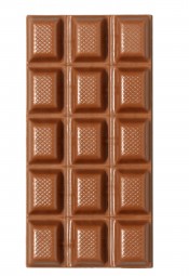 Form für Schokolade: Tafelware f.Füllungen, 100 g