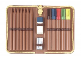 Form für Schokolade: Schul-Etui