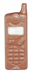 Form für Schokolade: Handy, 8 x 3 x 1 cm, 5 St.á 20 g