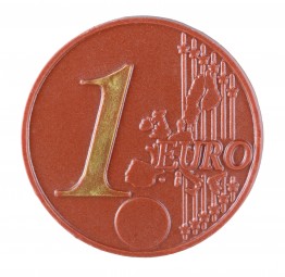 Form für Schokolade: 1 EURO-Münze / Relief / ca.50 g 2 Stück / Durchmesser 90 mm