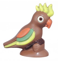 Form für Schokolade: Papagei, 12,5 cm