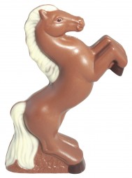Form für Schokolade: springendes Pferd 13 cm