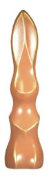 Form für Schokolade, Hase schlicht, 22,5 cm