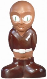 Form für Schokolade, Alien, 17 cm