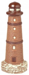 Form für Schokolade: Leuchtturm mit Steinen 17,5 cm
