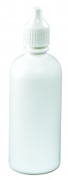 Plastikflasche m. Tropfeinsatz f.Säure, 100 ml