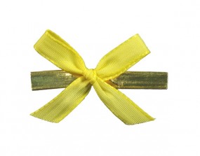 Clip-Schleife, 10 mm , gelb