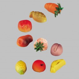 Form für Marzipan: diverse Früchte