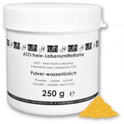 Lebensmittelfarbstoff, gelb, 250 g