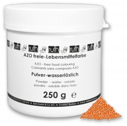 Lebensmittelfarbstoff, orange, 250 g