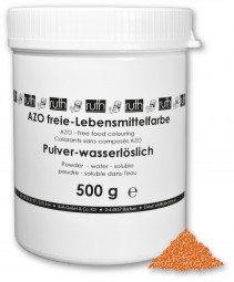 Lebensmittelfarbstoff, orange, 500 g