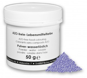 Lebensmittelfarbstoff, violett, 50 g