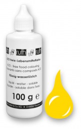 Lebensmittelfarbstoff, gelb (hell), 100 g