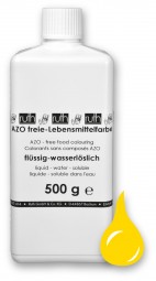 Lebensmittelfarbstoff, gelb (hell), 500 g