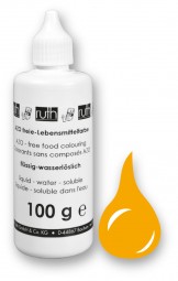 Lebensmittelfarbstoff, eigelb, 100 g