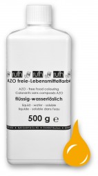 Lebensmittelfarbstoff, eigelb, 500 g