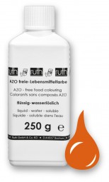 Lebensmittelfarbstoff, orange, 250 g