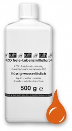 Lebensmittelfarbstoff, orange, 500 g