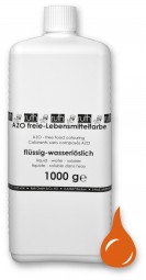 Lebensmittelfarbstoff, orange, 1000 g