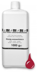 Lebensmittelfarbstoff, rot (bläulich), 1000 g