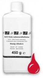 Lebensmittelfarbstoff, rot, 450 g