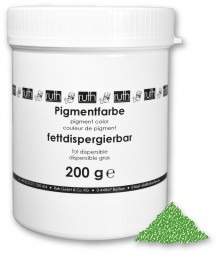 Lebensmittelfarbstoff, Pigment 200 g, fettlöslich, grün