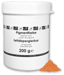 Lebensmittelfarbstoff, Pigment 200 g, fettlöslich, orange