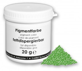 Lebensmittelfarbstoff, Pigment, 20 g, fettlöslich, grün