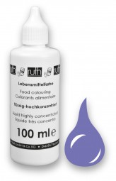 Lebensmittelfarbstoff, flüssig, hochkonz., 100 g, violett