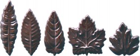 Form für Schoko-Dekore: Blätter, (10) x 15 St.