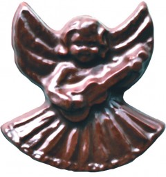 Form für Schoko-Dekore: Relief, Engel, kl., (10 x) 9 St.