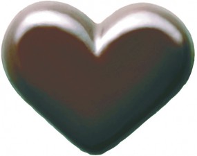 Form für Schoko-Dekore: Herz, (10 x) 12 St.